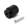 Handle button Cappio PK327, D = 20 mm, black color