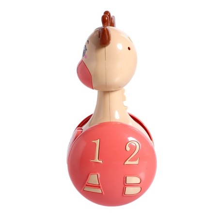 Developing toy "deer Robbie", beige color-3