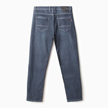 Jeans insulated male, color dark blue size 38 (52)-4