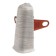 Outdoor angle (external) with fasteners for skirting board 70mm "decoration", 253 Gray ash.