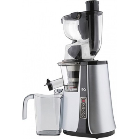 Sokovymnok BQ J2004, Shnekovaya, 200 W, 0.9/0.9 L, 70 rpm, silver-black