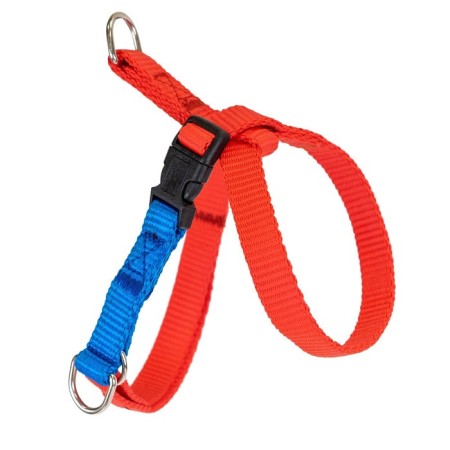 Nylon cable correcting with the side ring, XS og 30-41cm, red