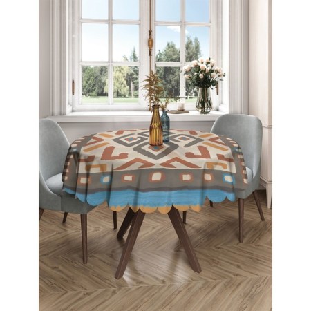 The tablecloth “African motifs”, round, Saten, d = 150 cm-2