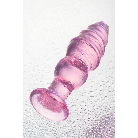 Anal sleeve Sexus Glass, Glass, Pink, 13.5 cm, D = 4 cm-2