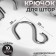 Curtain hook, 25 × 39 mm, 10 pcs, silver color