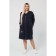 Women's dress, size 56, dark blue color