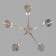 Banci chandelier, 5x60W E14, Nickel color