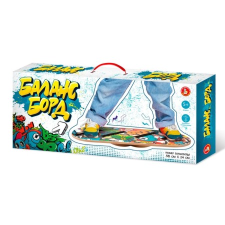 Game "Balansboard", one point of support