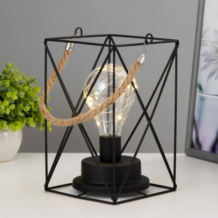Satini nightlight from 3haa Black Black 11.6x1.6x19.5 cm Risalux-1