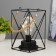 Satini nightlight from 3haa Black Black 11.6x1.6x19.5 cm Risalux