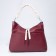 Bag-bag, lightning department, 3 outer pockets, long belt, burgundy color