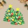 Volumetric cards "New Year tree", 12 x 14.2 cm, New Year