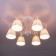Severina 6x40W E14 chandelier
