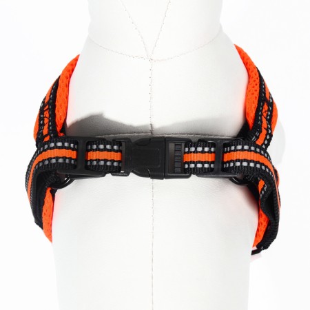 The ammunition kit is soft, reflective, leash 120 x 1.5 cm, Osh 35-53 cm, orange-6
