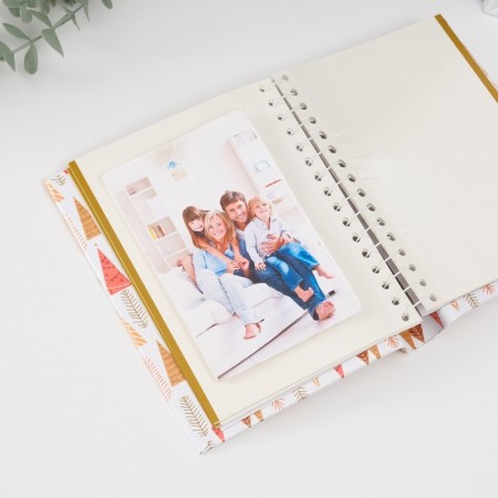 Photo album magnetic 10 sheets "Christmas trees" 2x16x19 cm-4