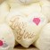 Soft toy "Bear" with a heart, 115 cm, white color