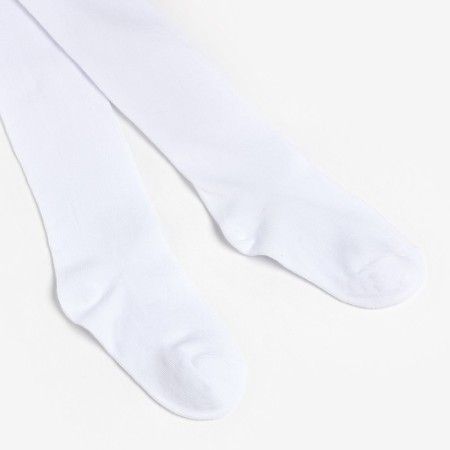 Pantyhose children, white color, height 104-110 cm-1