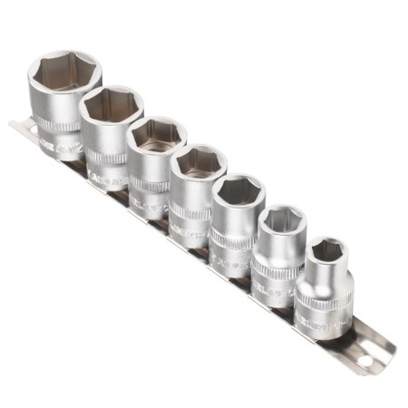 Set of end heads Airline AT-7-31, 1/2 "DR, hexagonal, 7 items, 10-22 mm-1