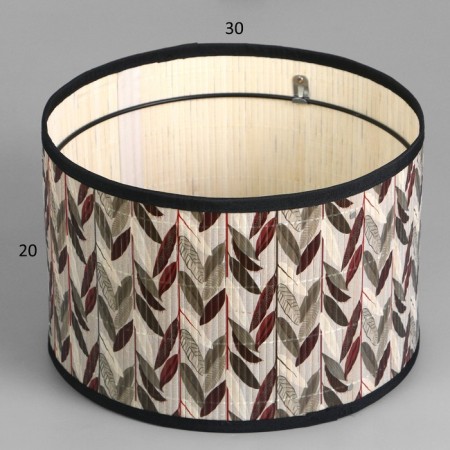 Obachr "Bordeaux" E27 White 30x30x20 cm-2