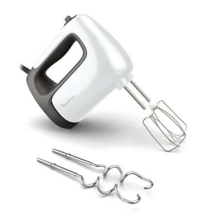 Muxer Moulinex HM460110, manual, 500 watts, 5 speeds, 4 nozzles, white-4