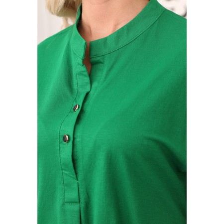Women's dress, size 46, green color-10