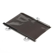 Автомобильная шторка на стекло, раздвижная 40×125 см, цвет черный