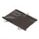Car curtain for glass, sliding 40 × 125 cm, black color