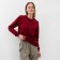 Female sweatshirt, burgundy color, size 46