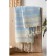 Set of Arya Home Zigzag, 480 g, size 38x68 cm, 2 pcs, the color is light blue