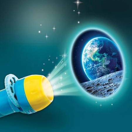 Game set "Space Flight", a projector, luminous stickers-4