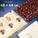 Set of flaps "New Year", 3 pcs, 48 ​​× 48 cm, gold color