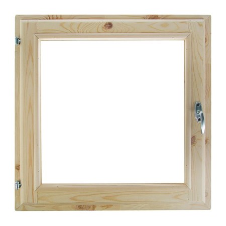 Window, 50 × 60cm, single -chamber double -glazed window, with a seal, from needles