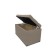 Puff with a lid and weighting, 800 × 400 × 420 mm, bingo velor, color Beige