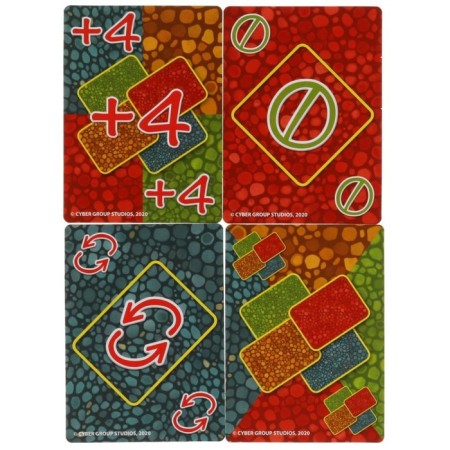Cards "Giantsaur. Unomania ", 72 cards-3