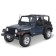 MASTO DIE-CAST Jeep Wrangler Rubicon, opening doors, 1:18, dark blue color
