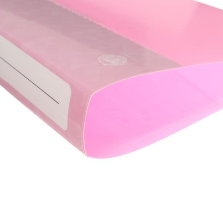 Folder on 2 rings A4 Calligrata, 40mm, 700mm, pocket at the end, pink lemonade-3