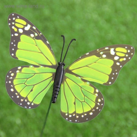 STETER "Olvie butterfly" 10x8cm/30cm, set 25pcs, mix-16