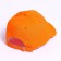 Baby cap for a boy, color orange pp 54cm