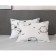 Dolly pillowcase, size 50x70 cm - 2 pcs, white color