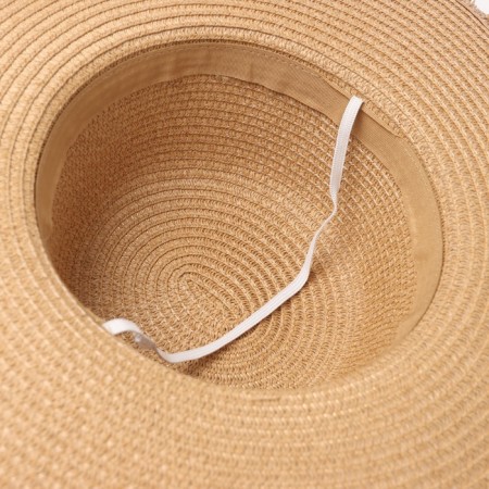 Women's hat minku, size 56, beige color-3