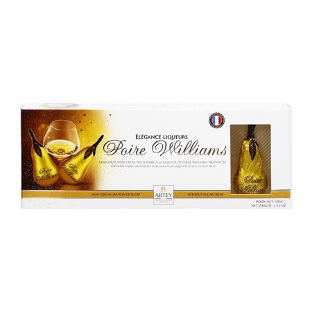 New Year. Figure chocolate Elegance Poire Williams, with the Poire Williams liquor, Assorted 20 g-1