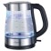 Pioneer KE807G teapots, glass, 1.7 l, 2200 watts, silver