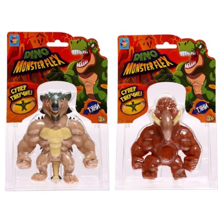 The stretching figure of Monster Flex. Dino, 14 cm, 14 types, mix-2