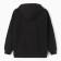 Children's sweatshirt, color black melange, height 158 ​​cm
