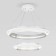 Smart suspended lamp Imperio, SMD, LED tape, 59x59 cm