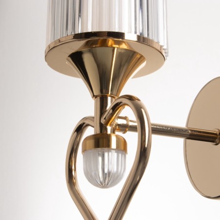 Bra "Lamur" LED 10W 3000-6000k gold 13x19x30 cm-7