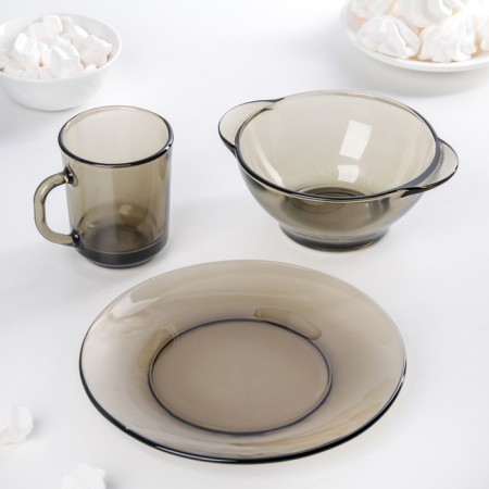 Basilico breakfast set, 3 subjects