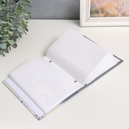 Photo album in 100 photos 10x15 cm, plastic. sheets "Fluffy Pets" Murrr-2