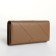 Women's wallet on a magnet, the color is light brown