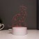 Touch -lamp "Cat sit" LED 7 colors USB/from white batteries
